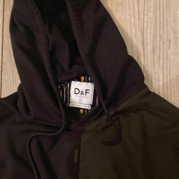 D & F Ricky Singh Size Boys Large Black & Hunter Green - Picture 2 of 5